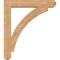 Ekena Millwork Thorton Craftsman Smooth Bracket w/ Offset Brace, Western Red Cedar, 7 1/2"W x 42"D x 48"H BKT0806X42X48THR04SWR - alternate 2